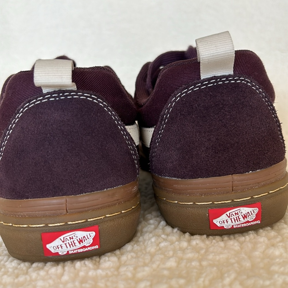 Vans Mens size 7 Unisex Kyle Walker Suede Gum Sneakers - Picture 3 of 5